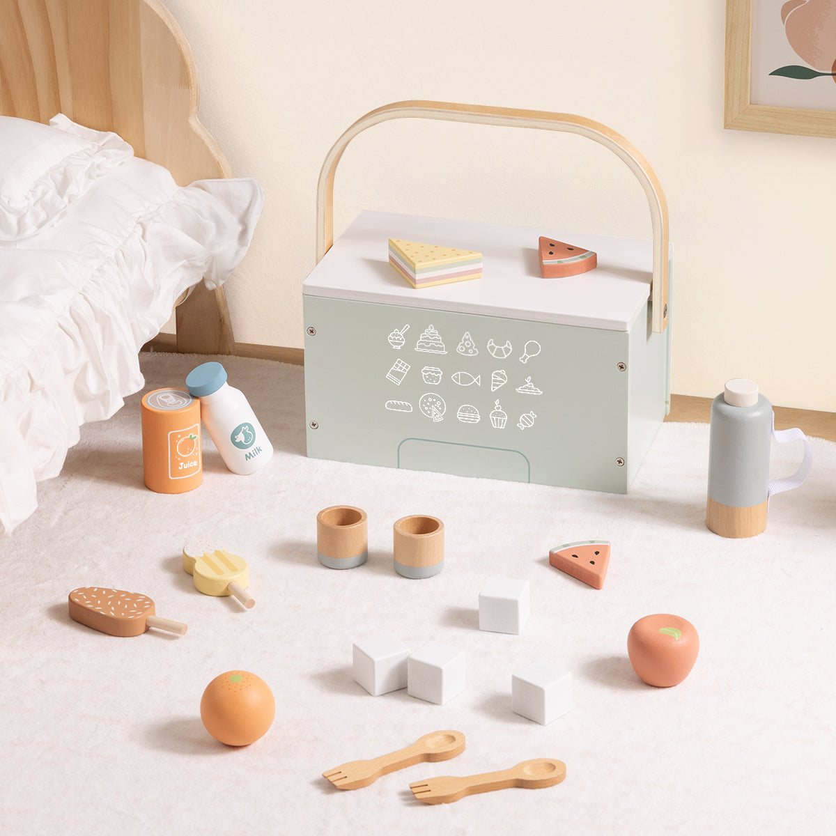 Wooden Cooler Set---TA507B