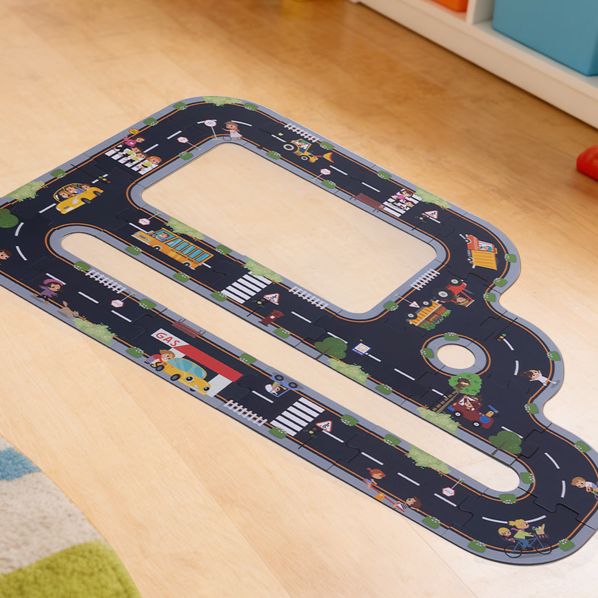 TOOKY TOY City Road Puzzle---TH103