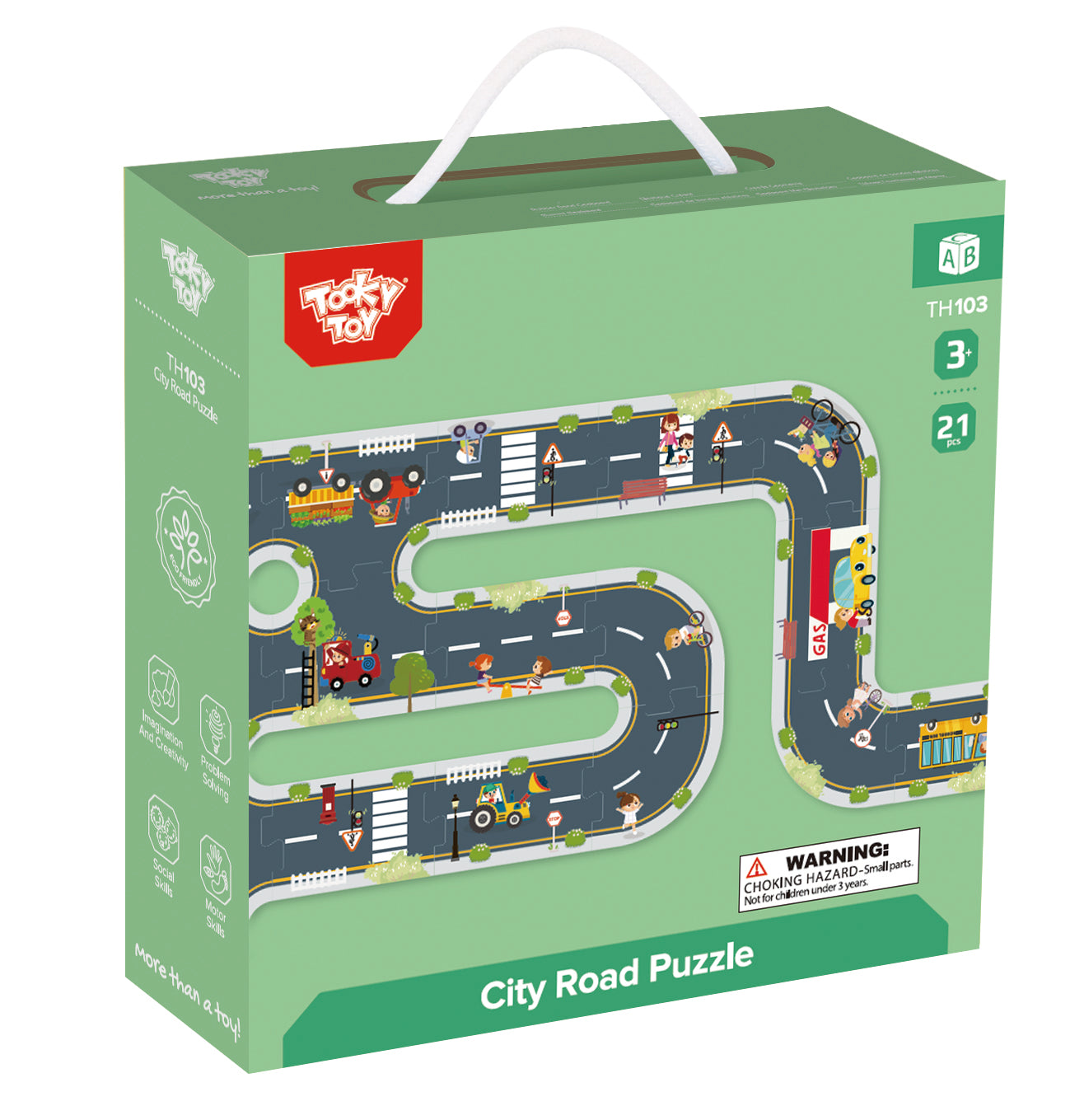 TOOKYTOY City Road Puzzle---TH103