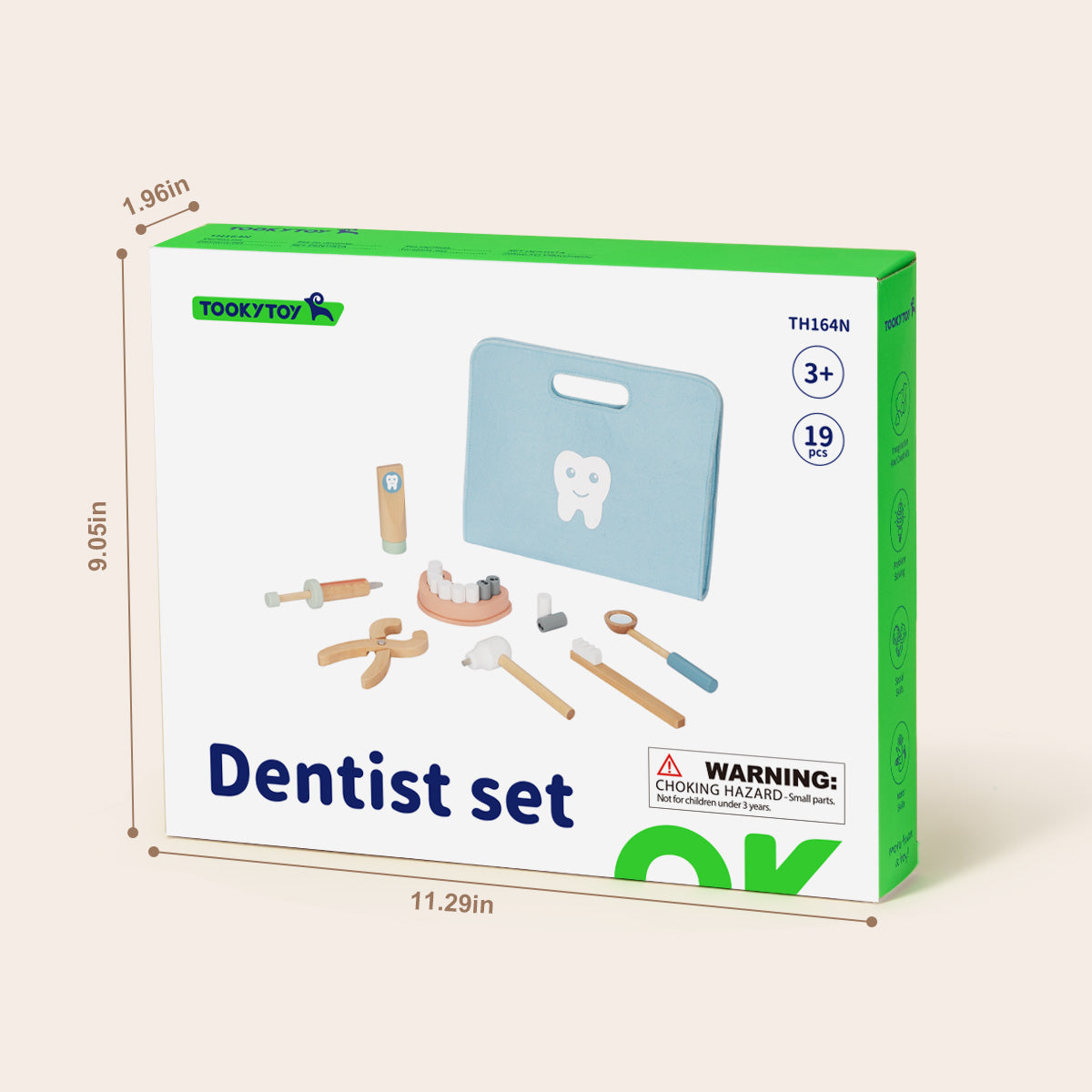 TOOKY TOY Dentist Set---TH647N