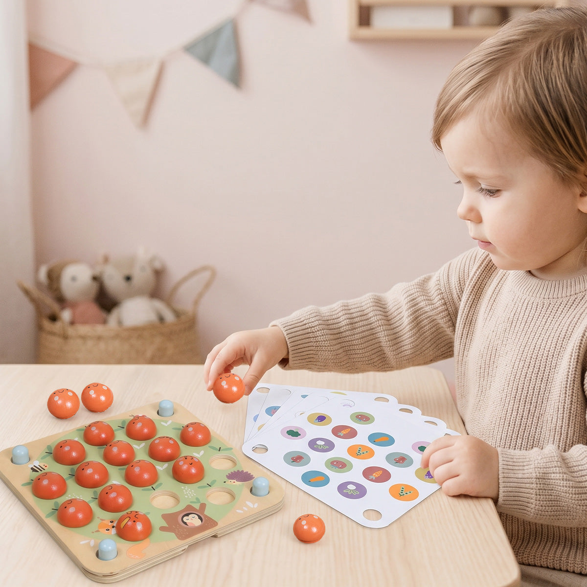 TOOKY TOY Memory Game - Apple---TH452N