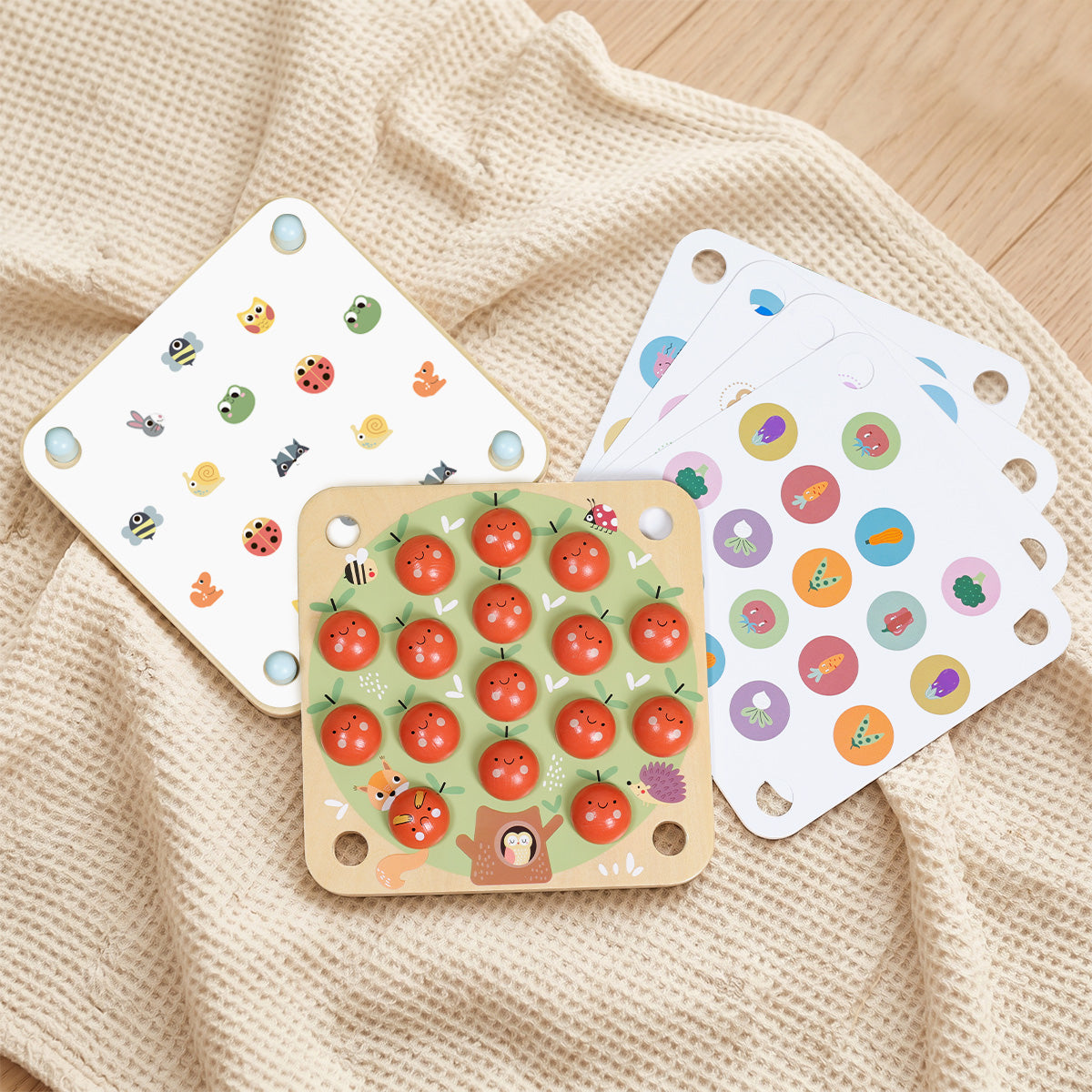 TOOKY TOY Memory Game - Apple---TH452N