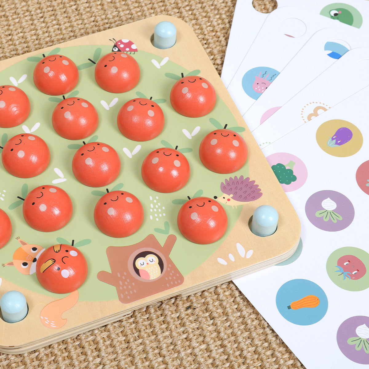 TOOKY TOY Memory Game - Apple---TH452N