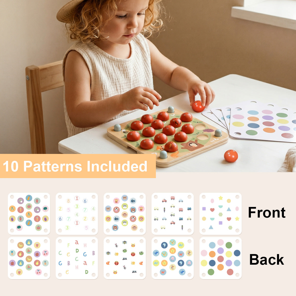 TOOKY TOY Memory Game - Apple---TH452N