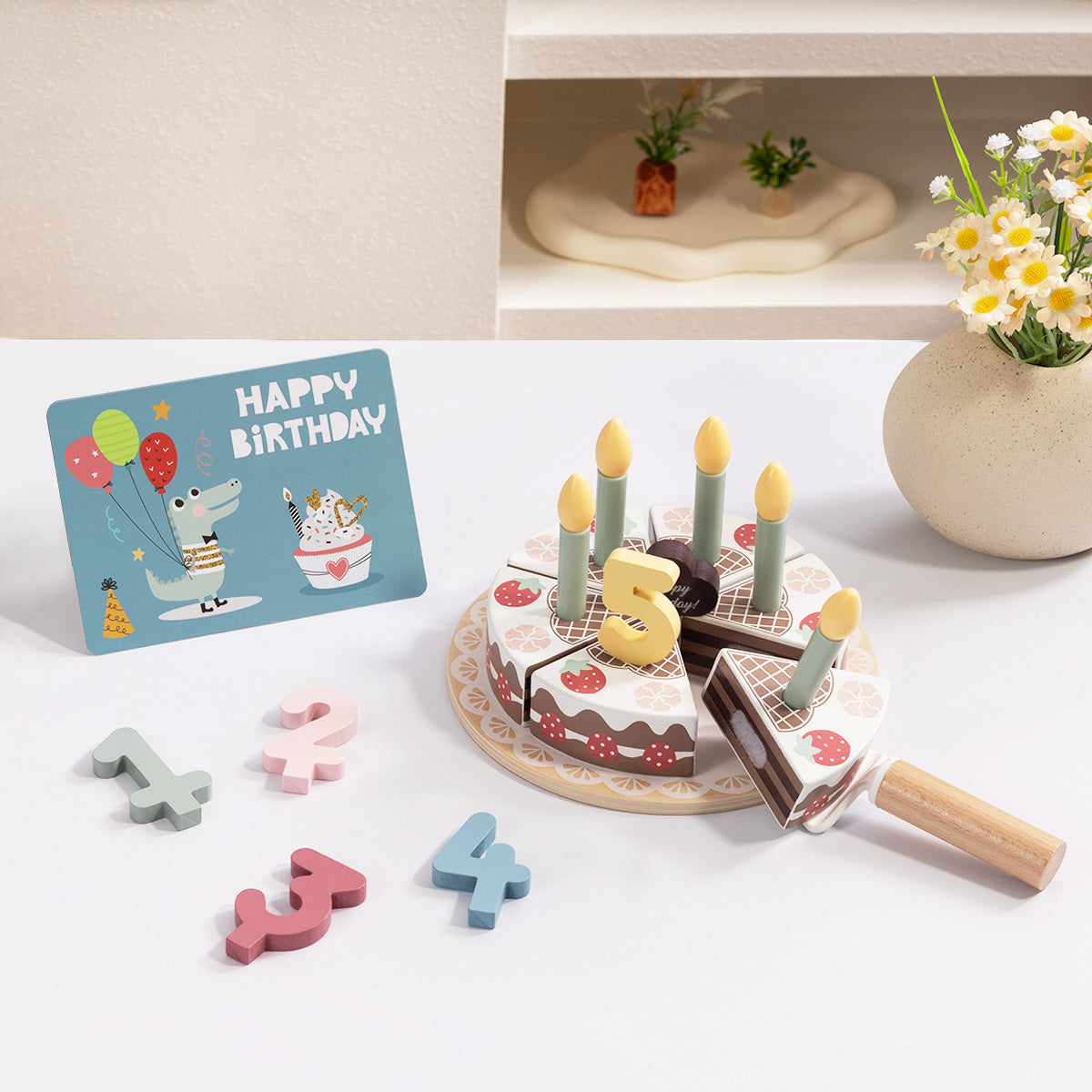 TOOKYTOY Birthday Cake Set---TH544B