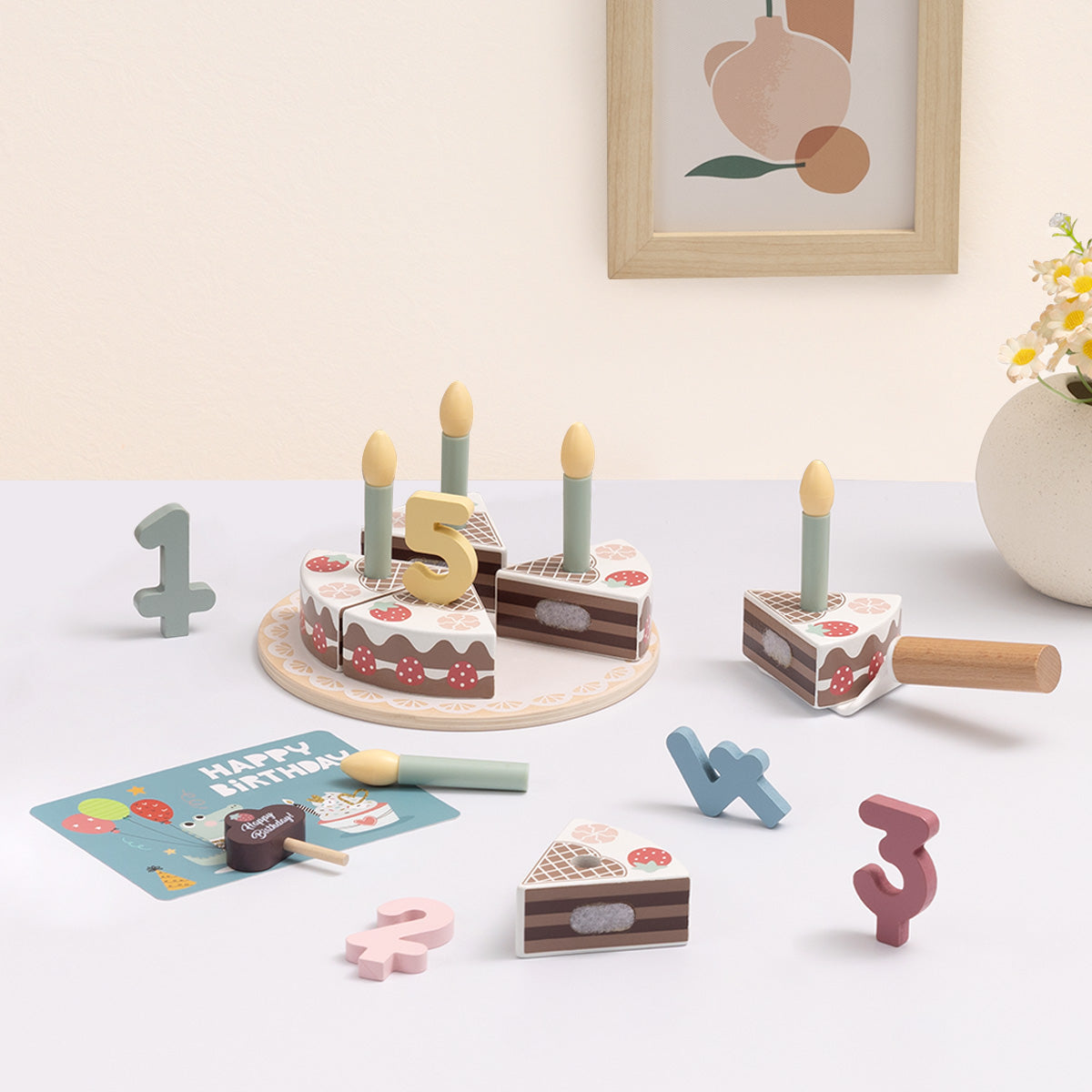 TOOKYTOY Birthday Cake Set---TH544B