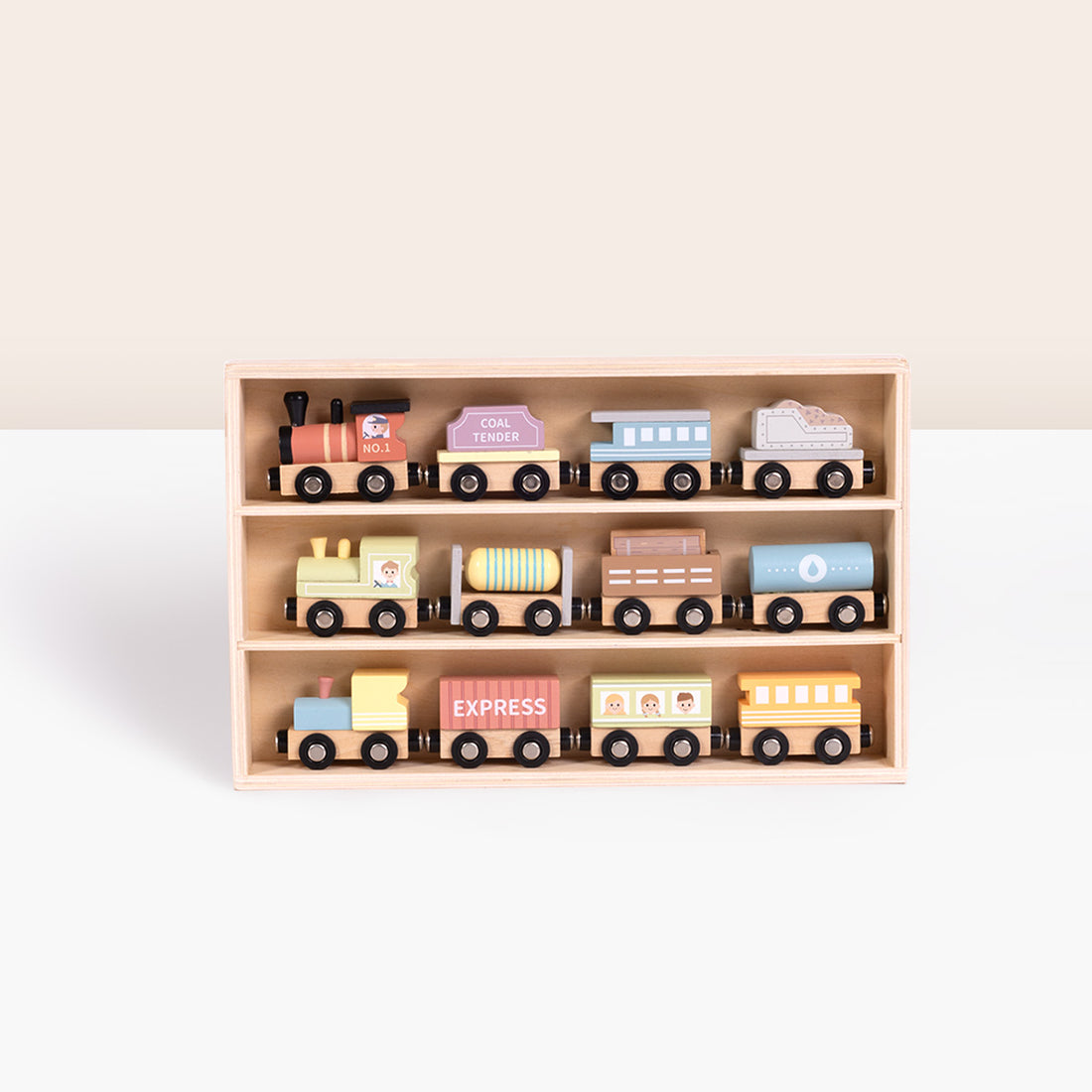 Wooden Train Set---TH647N