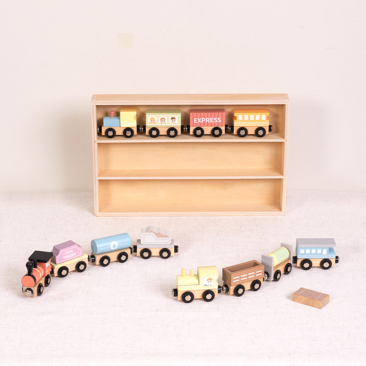 TOOKYTOY Wooden Train Set---TH647N