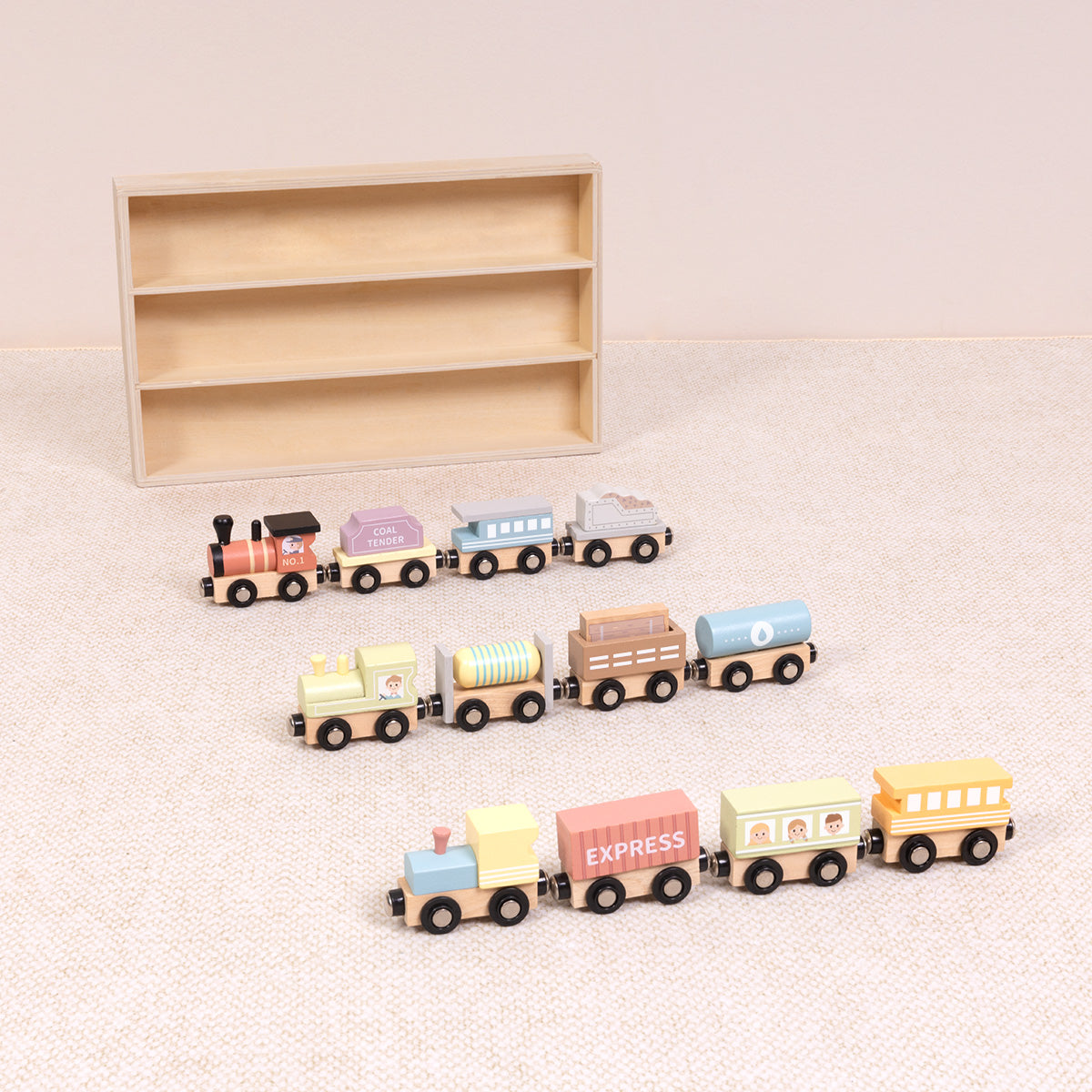 Wooden Train Set---TH647N