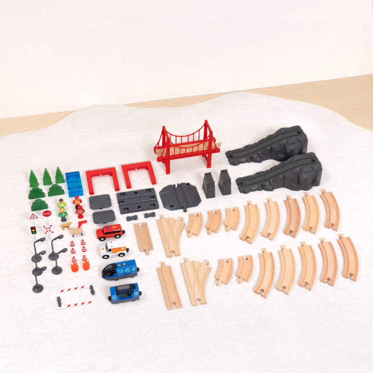 Fire Rescue Train Set---TH683