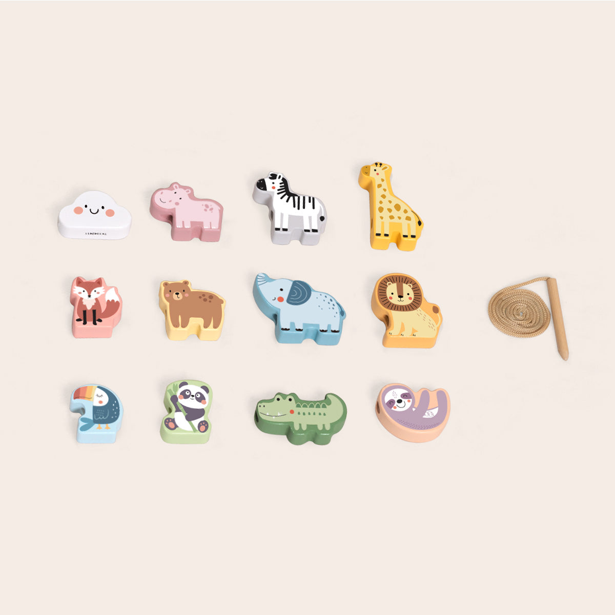TOOKYTOY Lacing Animals---TJ003