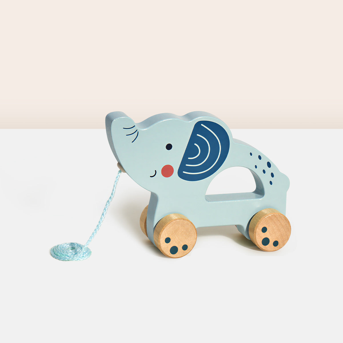 TOOKY TOY Pull Along - Elephant---TJ007A