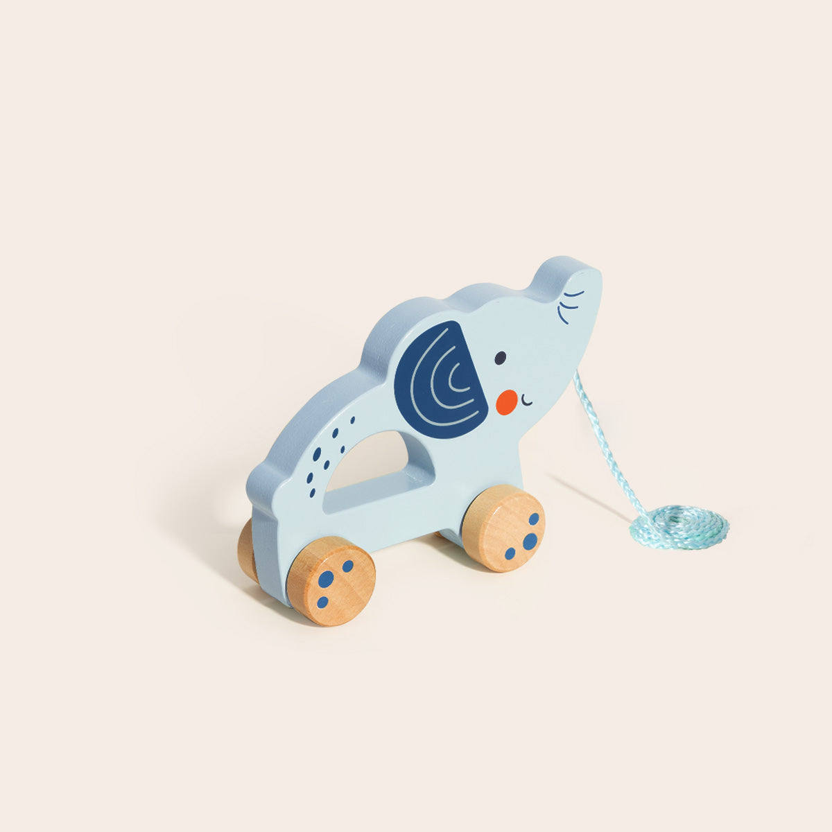 TOOKY TOY Pull Along - Elephant---TJ007A