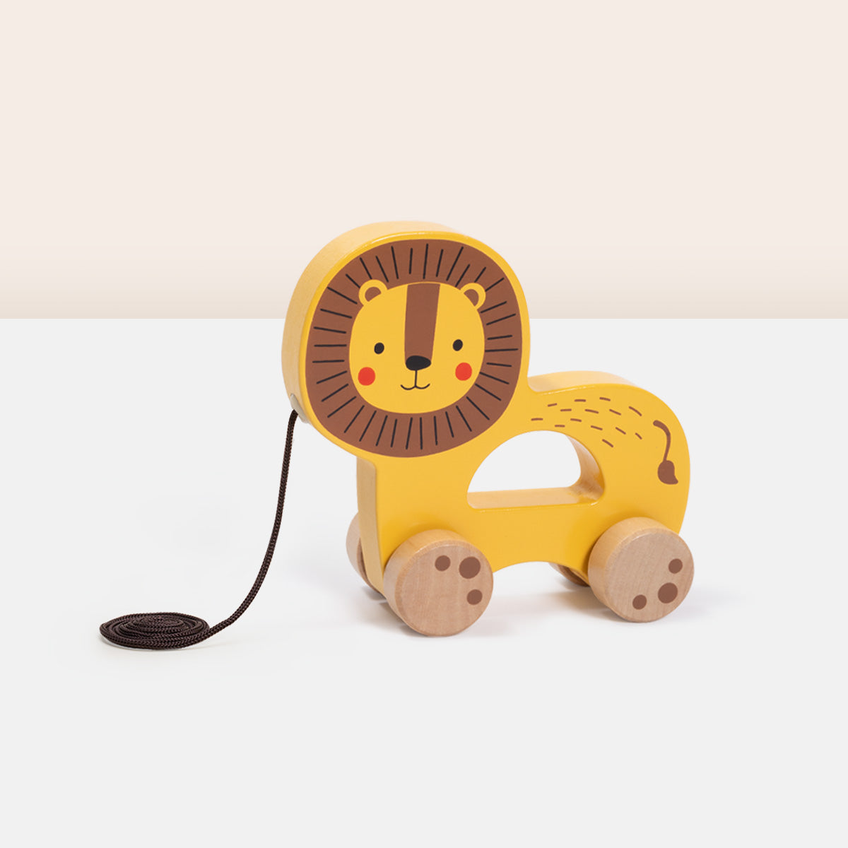 TOOKY TOY Pull Along - Lion---TJ008A