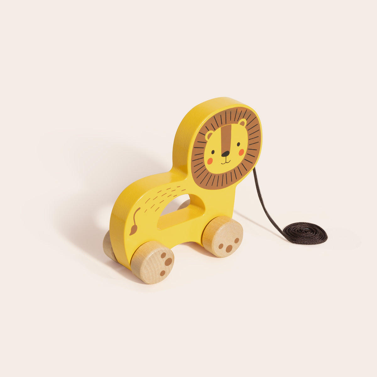 TOOKY TOY Pull Along - Lion---TJ008A