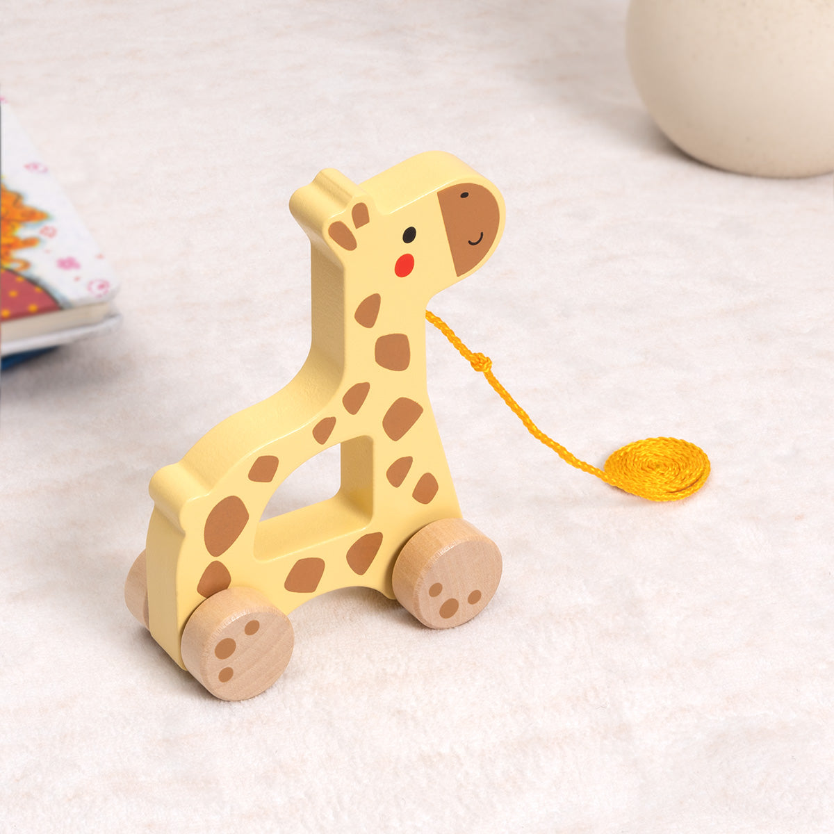 TOOKYTOY Pull Along - Giraffe---TJ009A