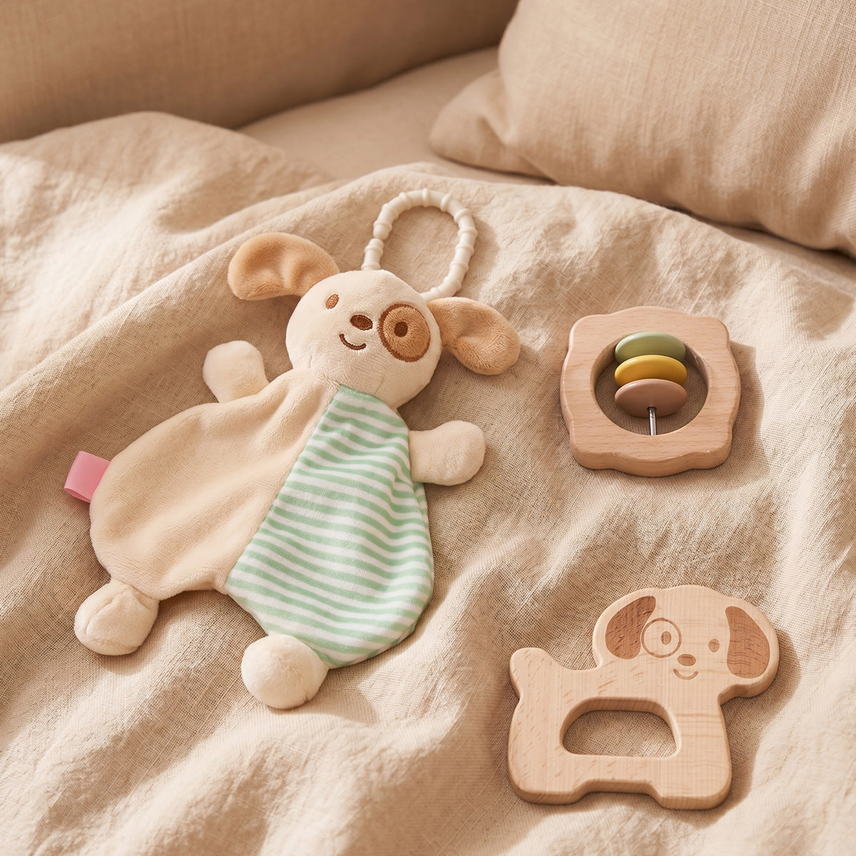 TOOKY TOY Baby Comfort Toy - Dog---TJ111