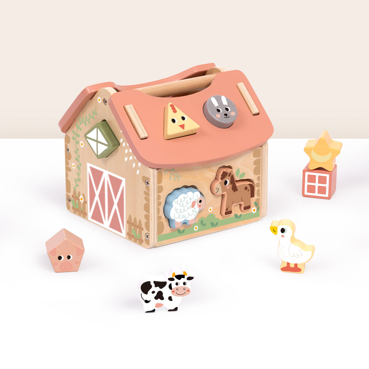 Shape Sorter Barn---TJ133N