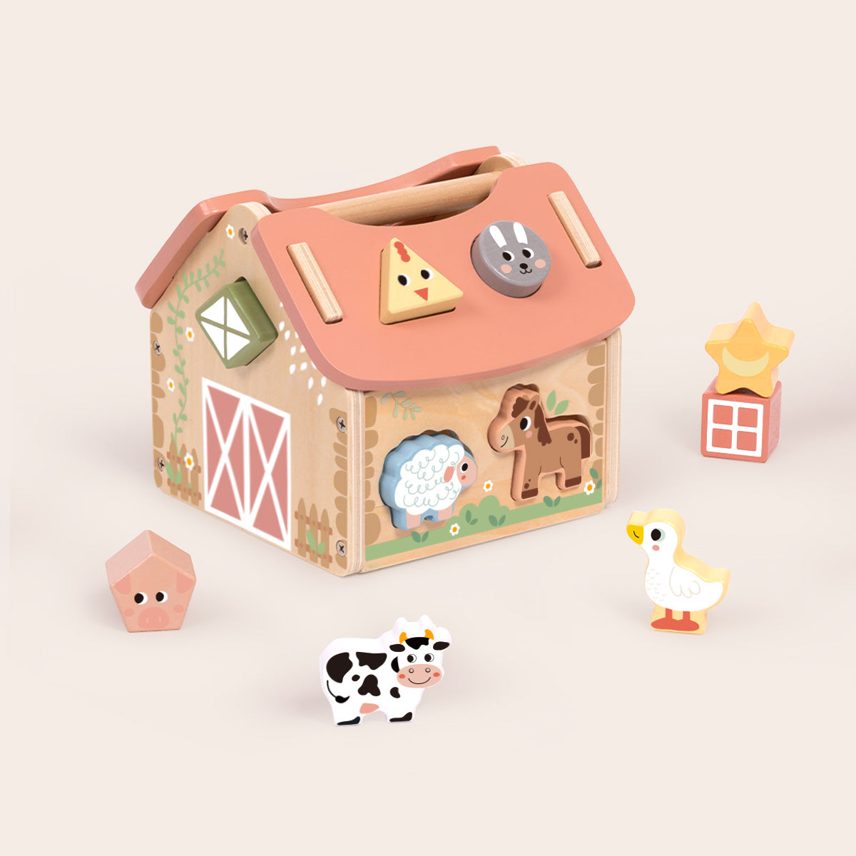 Shape Sorter Barn---TJ133N