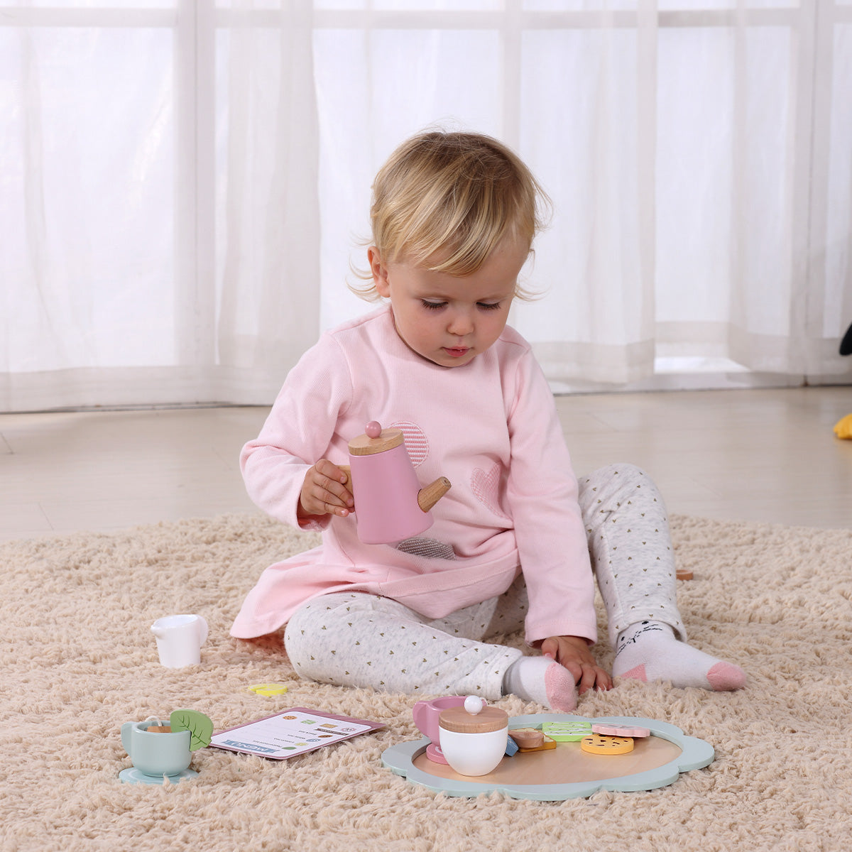 TOOKY TOY Afternoon Tea Set---TJ271
