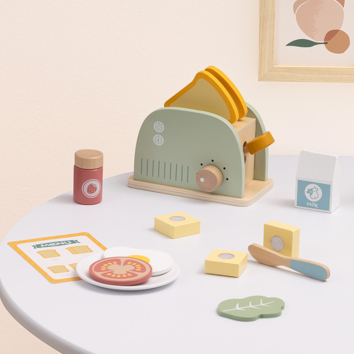 TOOKYTOY Toaster Set---TJ272