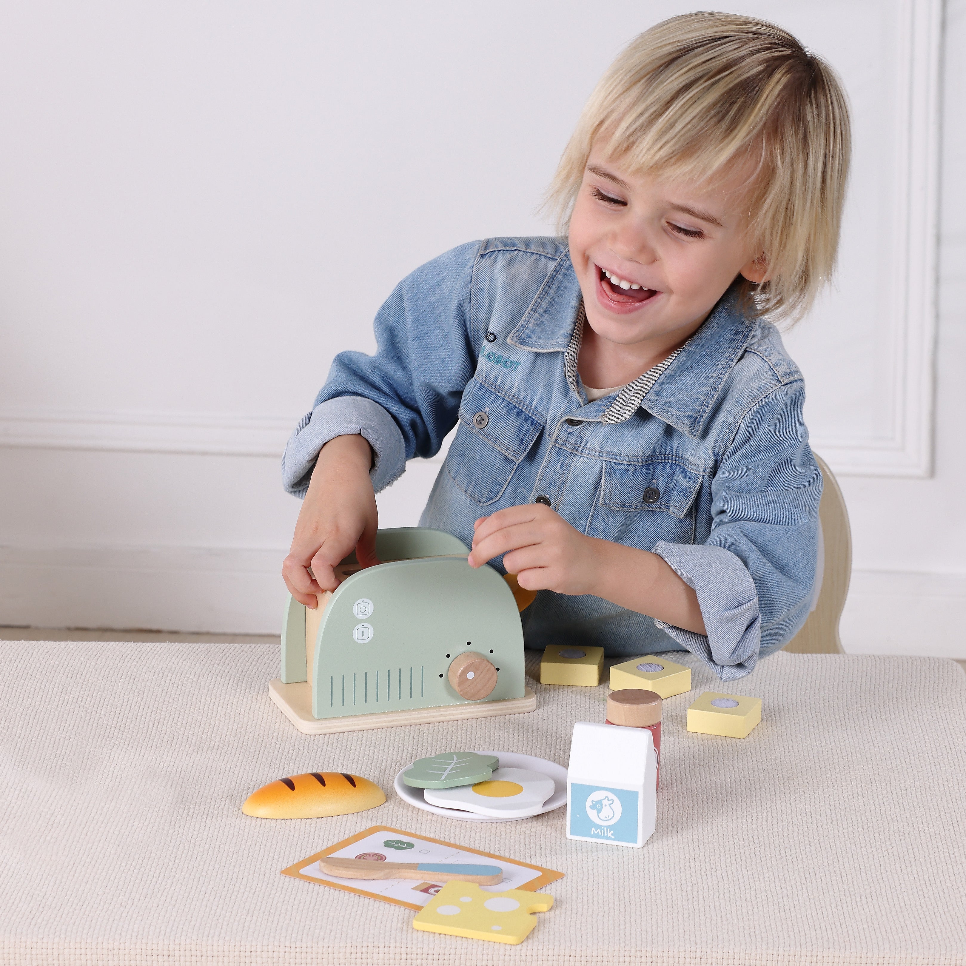 TOOKYTOY Toaster Set---TJ272