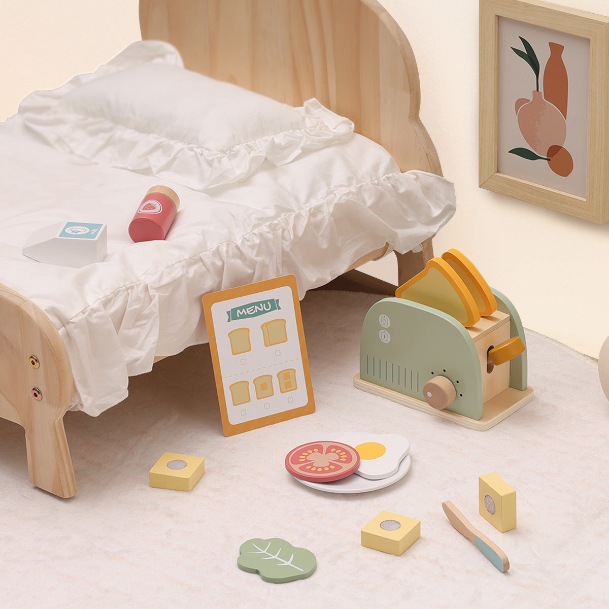 TOOKYTOY Toaster Set---TJ272