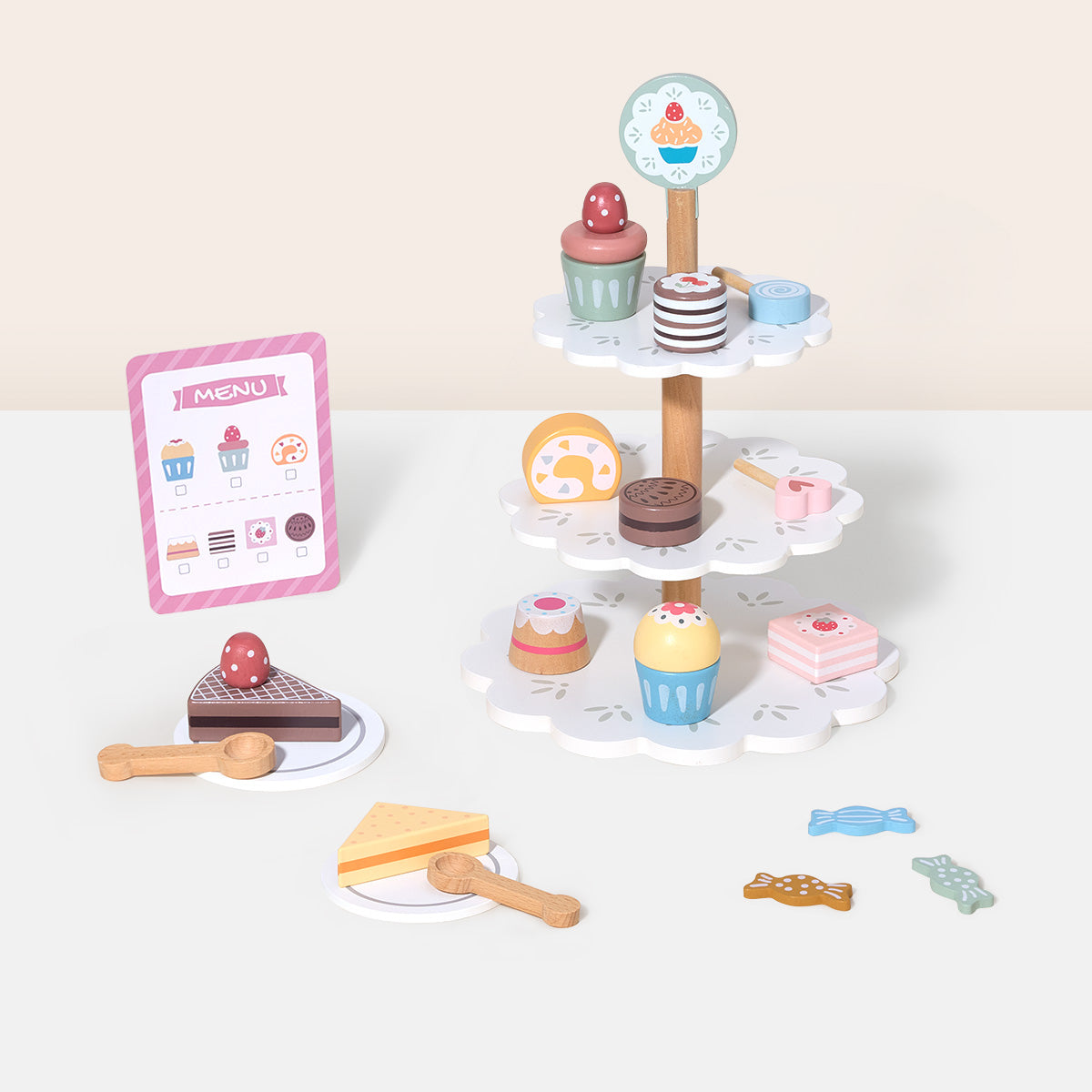 TOOKY TOY Dessert Stand---TJ273