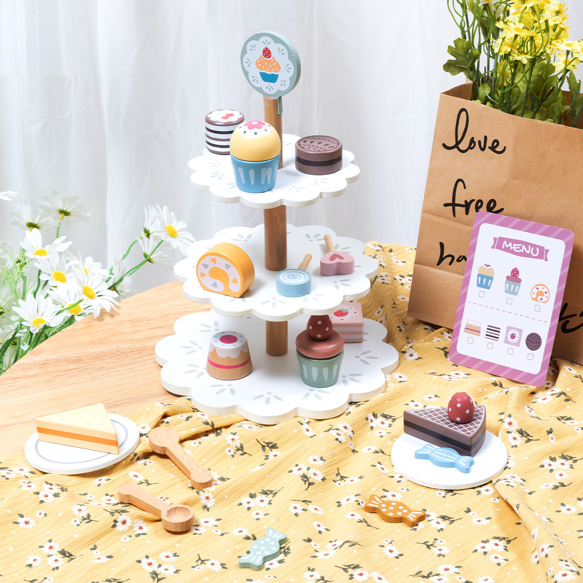 TOOKY TOY Dessert Stand---TJ273