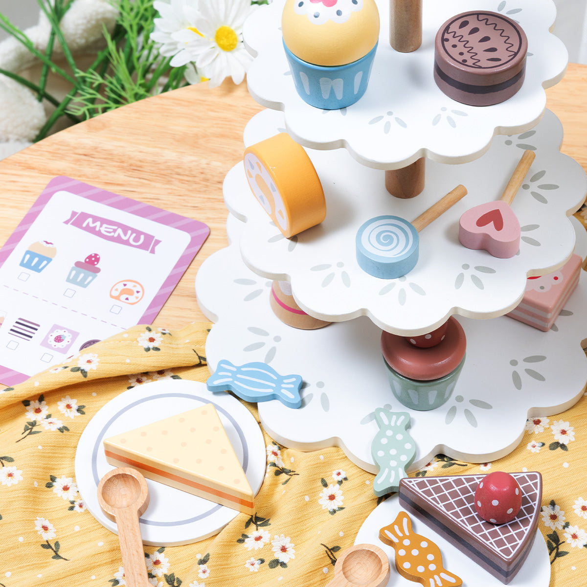 TOOKY TOY Dessert Stand---TJ273