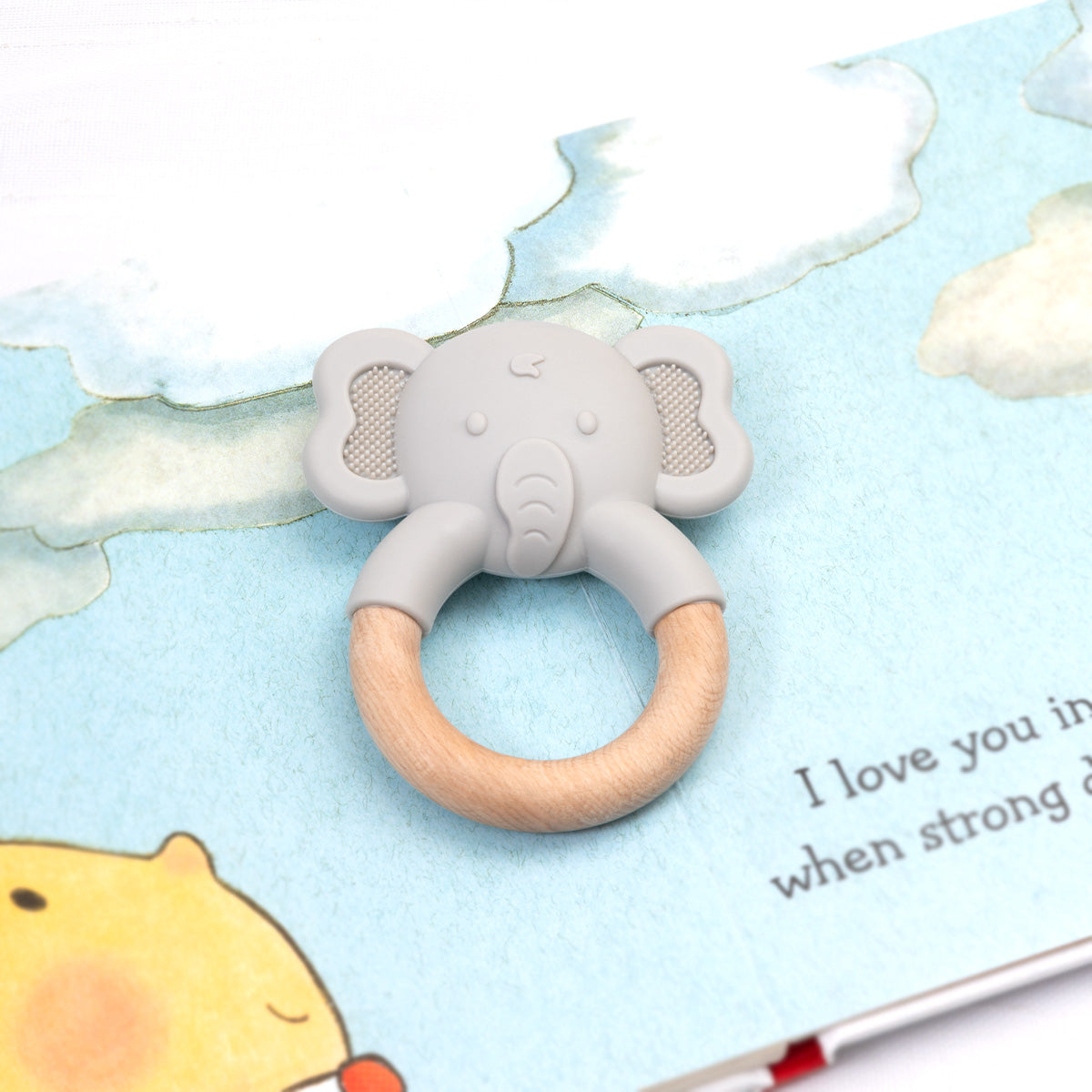 Natural Teether - Elephant---TJ347