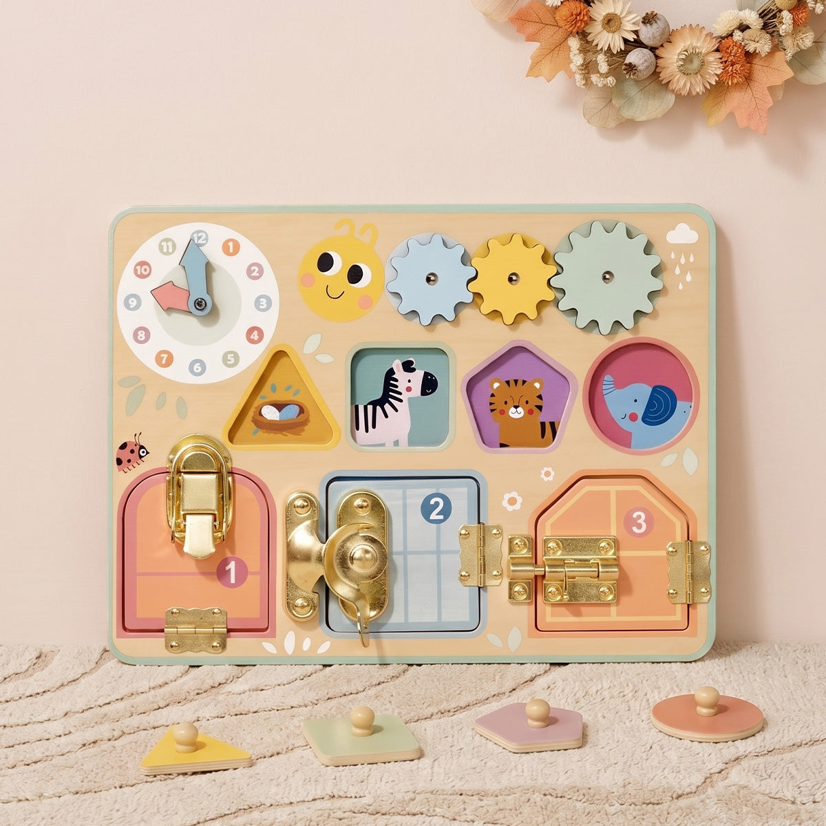 TOOKY TOY Busy Board---TJ473N