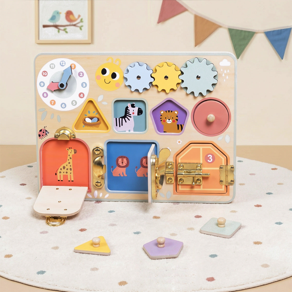 TOOKY TOY Busy Board---TJ473N