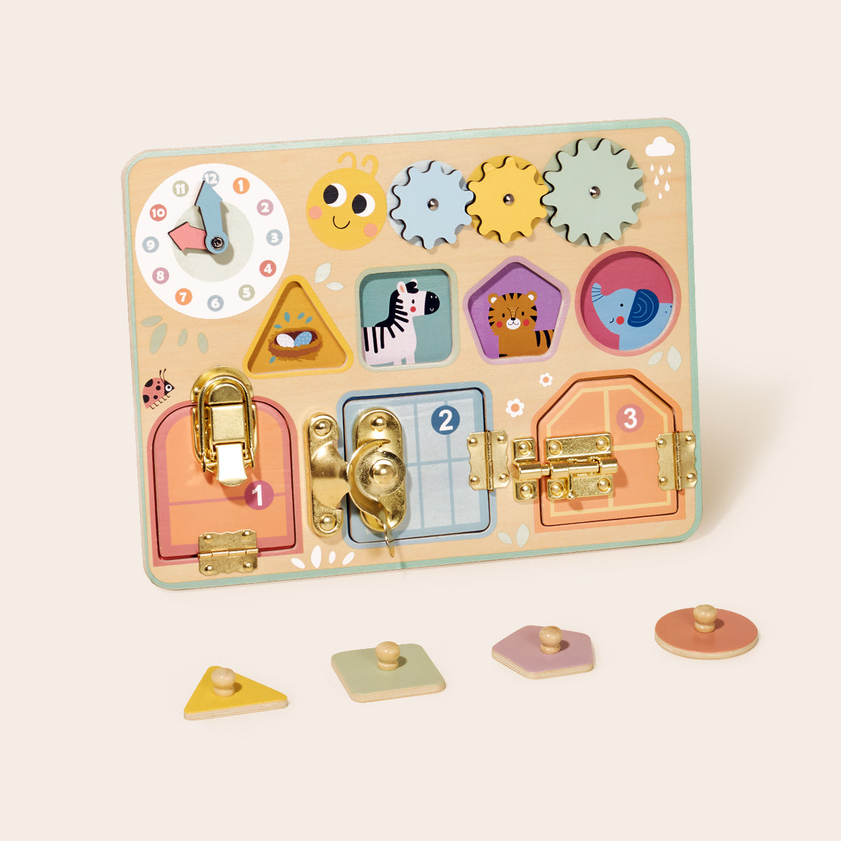 TOOKY TOY Busy Board---TJ473N
