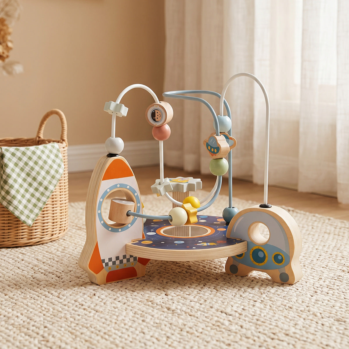 TOOKY TOY Space Beads Maze---TJ935