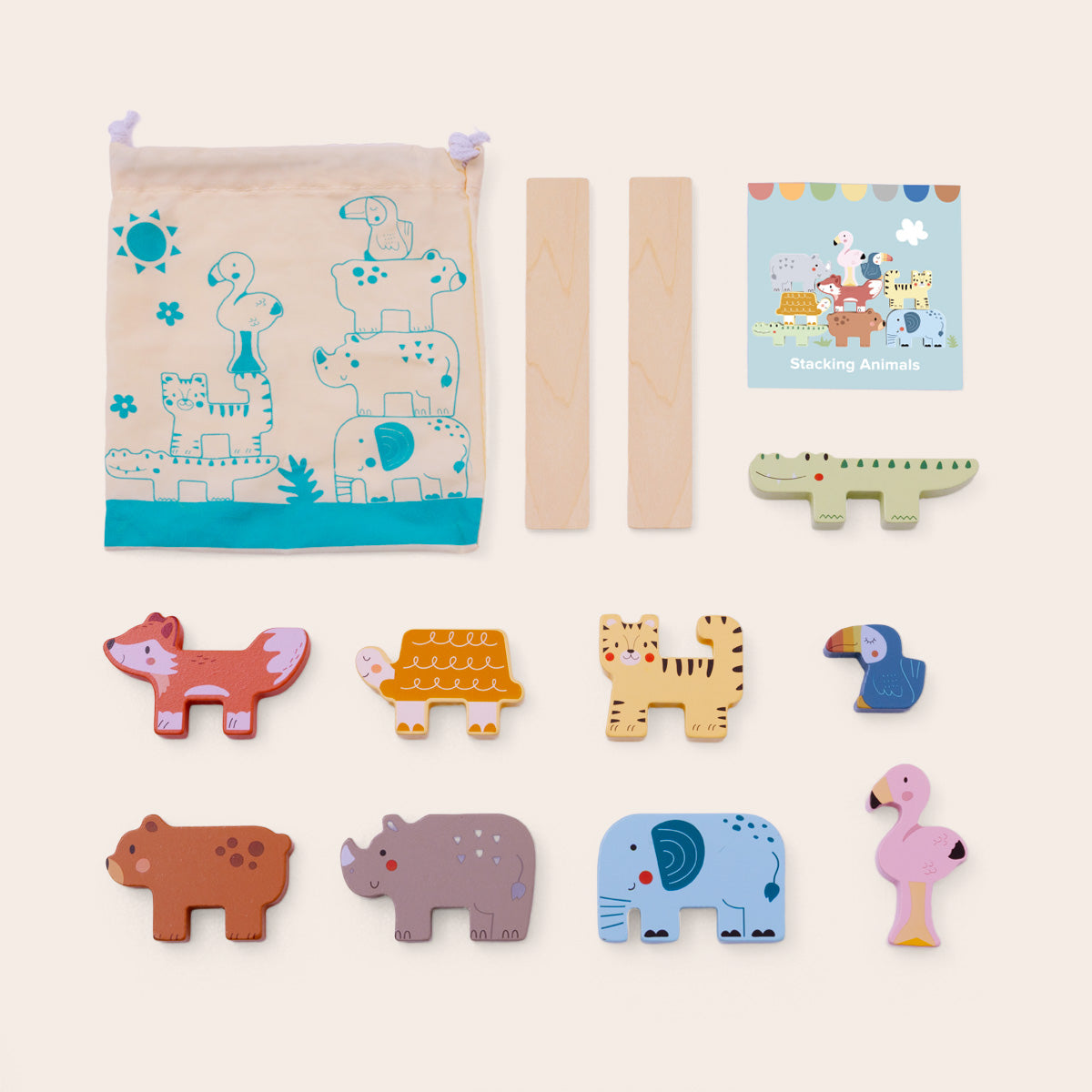 TOOKYTOY Stacking Animals---TK057N