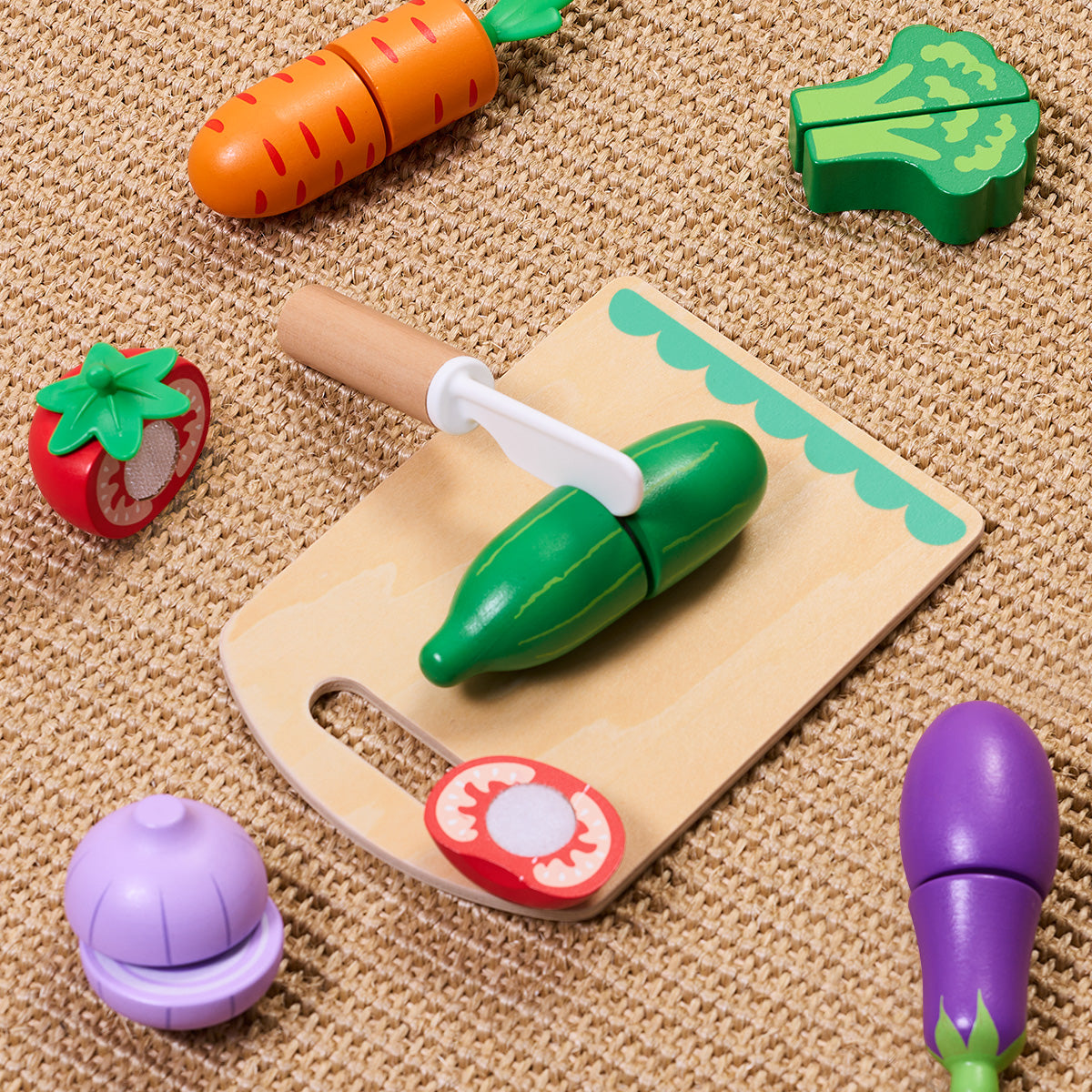 TOOKY TOY Cutting Vegetables---TK112