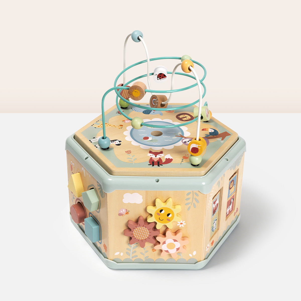 TOOKY TOY 7 In 1 Activity Cube---TK261N