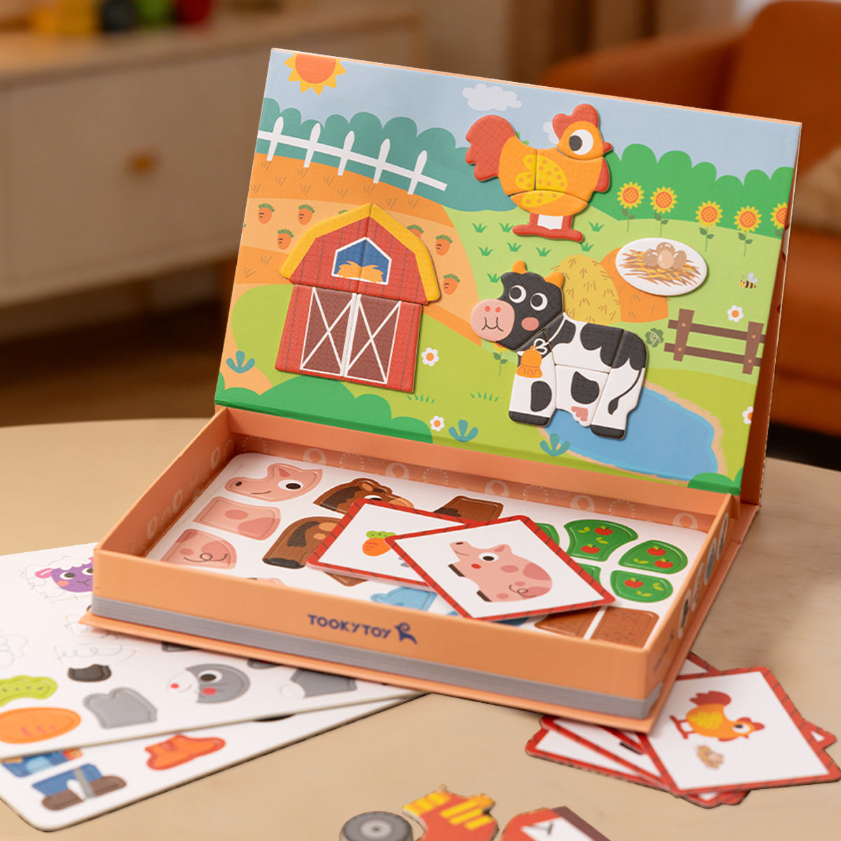 TOOKY TOY Magnetic Box - Fram---TK409