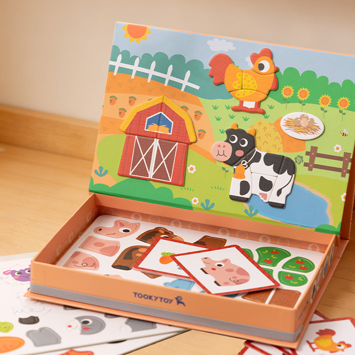 TOOKY TOY Magnetic Box - Fram---TK409