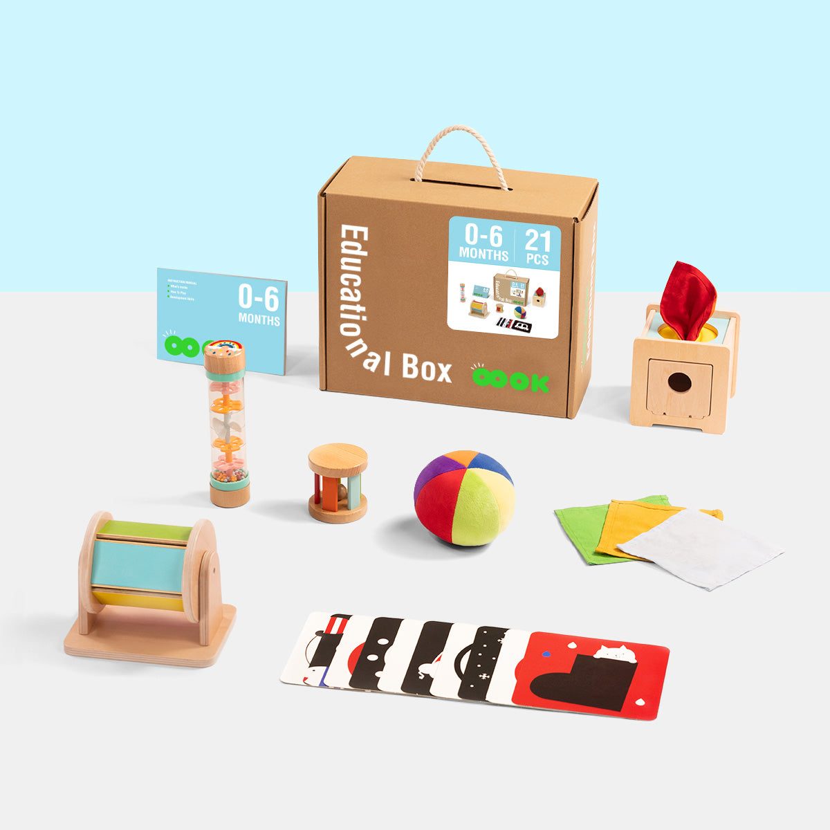 TOOKYTOY 0-6m Educational Box---TK750