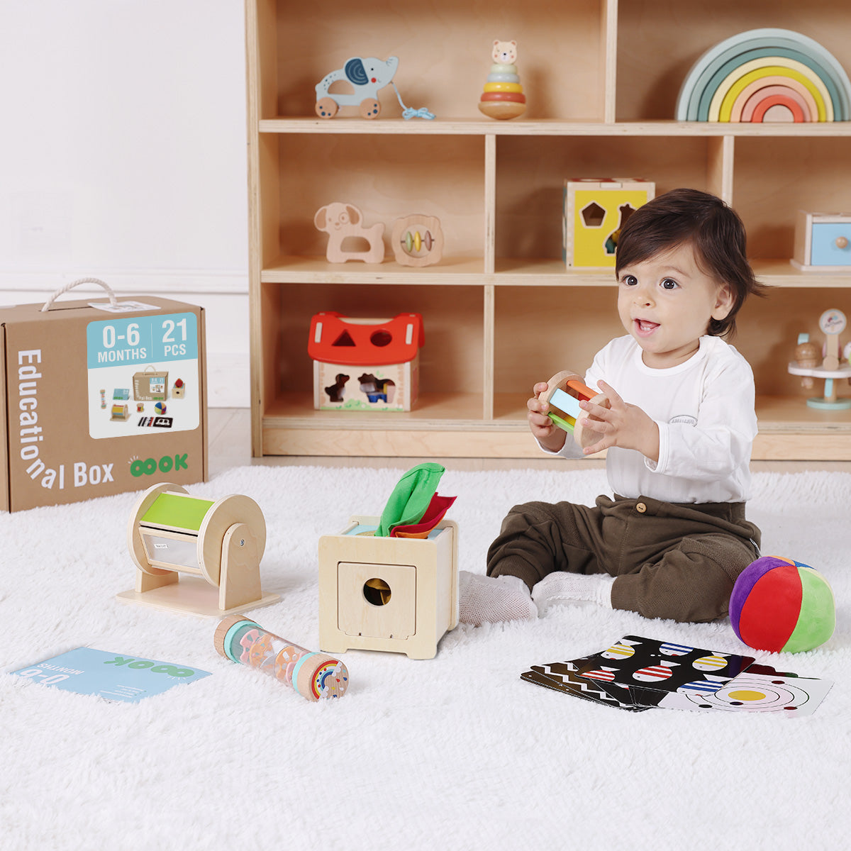 TOOKYTOY 0-6m Educational Box---TK750