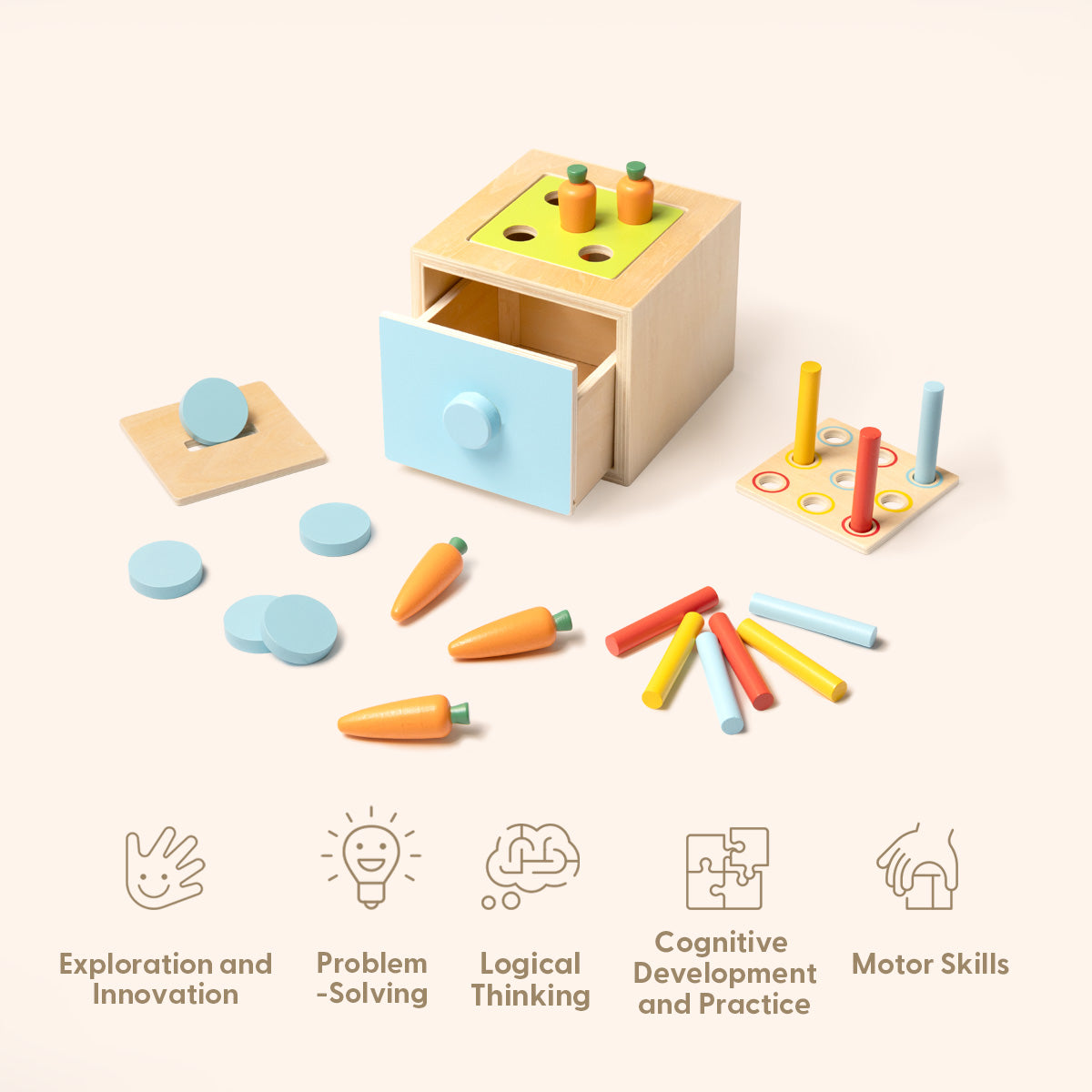 TOOKYTOY 13-18m Educational Box---TK752