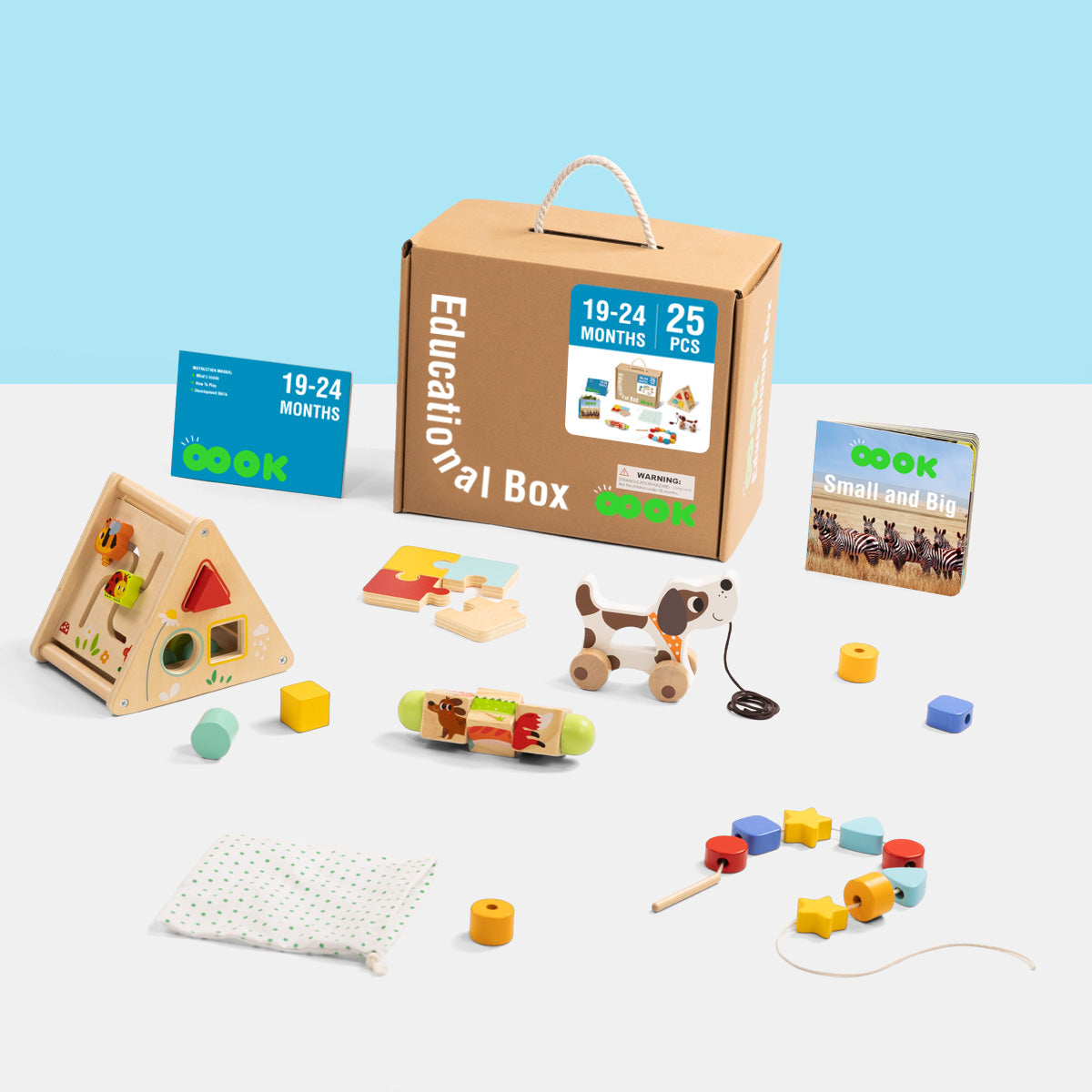 TOOKYTOY 19-24m Educational Box---TK753 – Tooky
