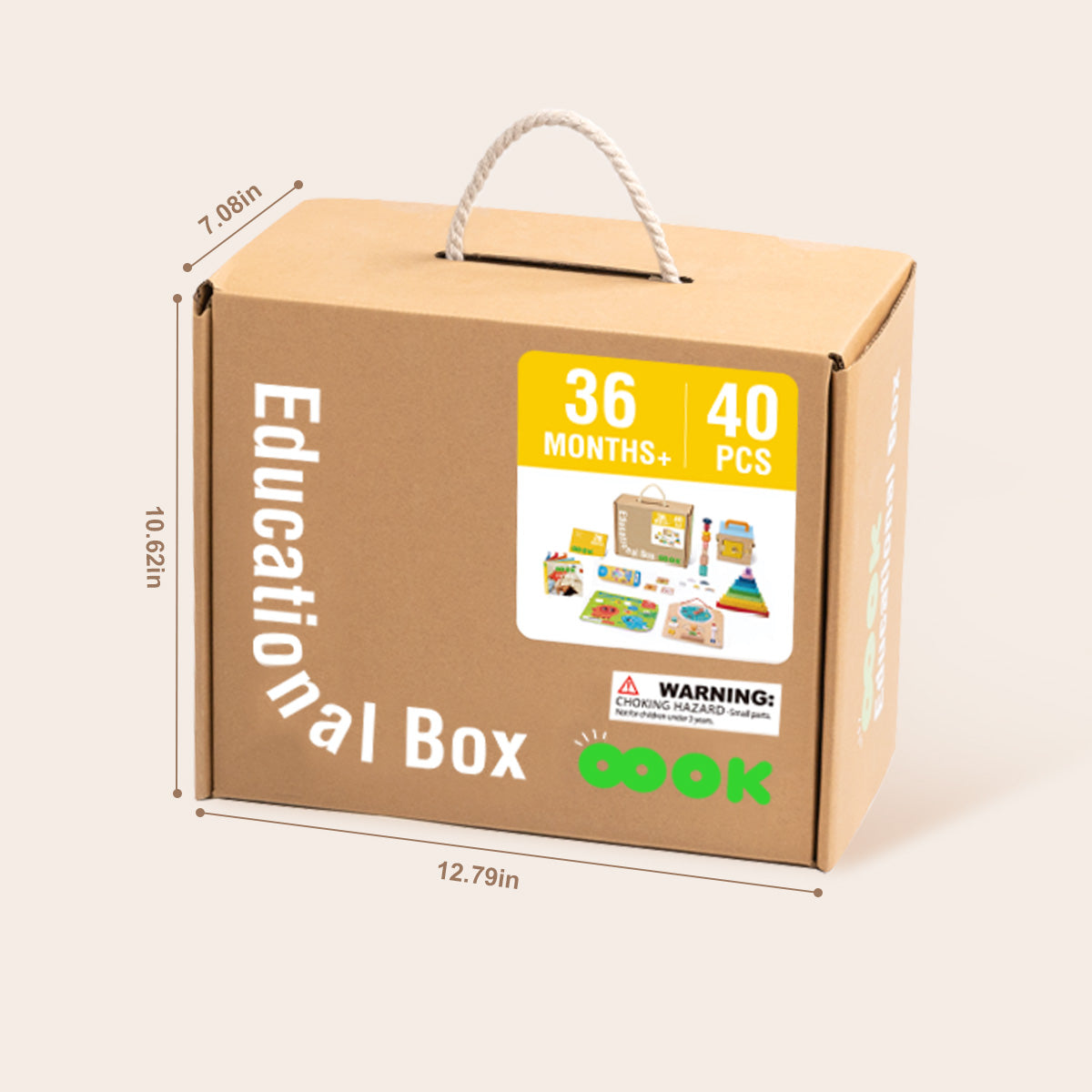 TOOKY TOY 36m+ Educational Box---TK755