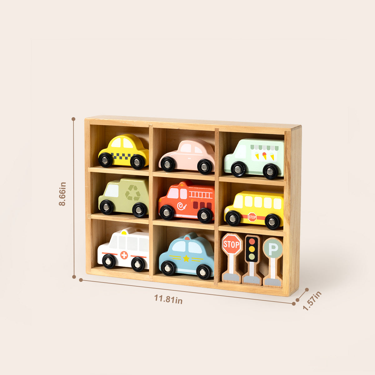 TOOKYTOY Transportation & Street Sign Set---TK881