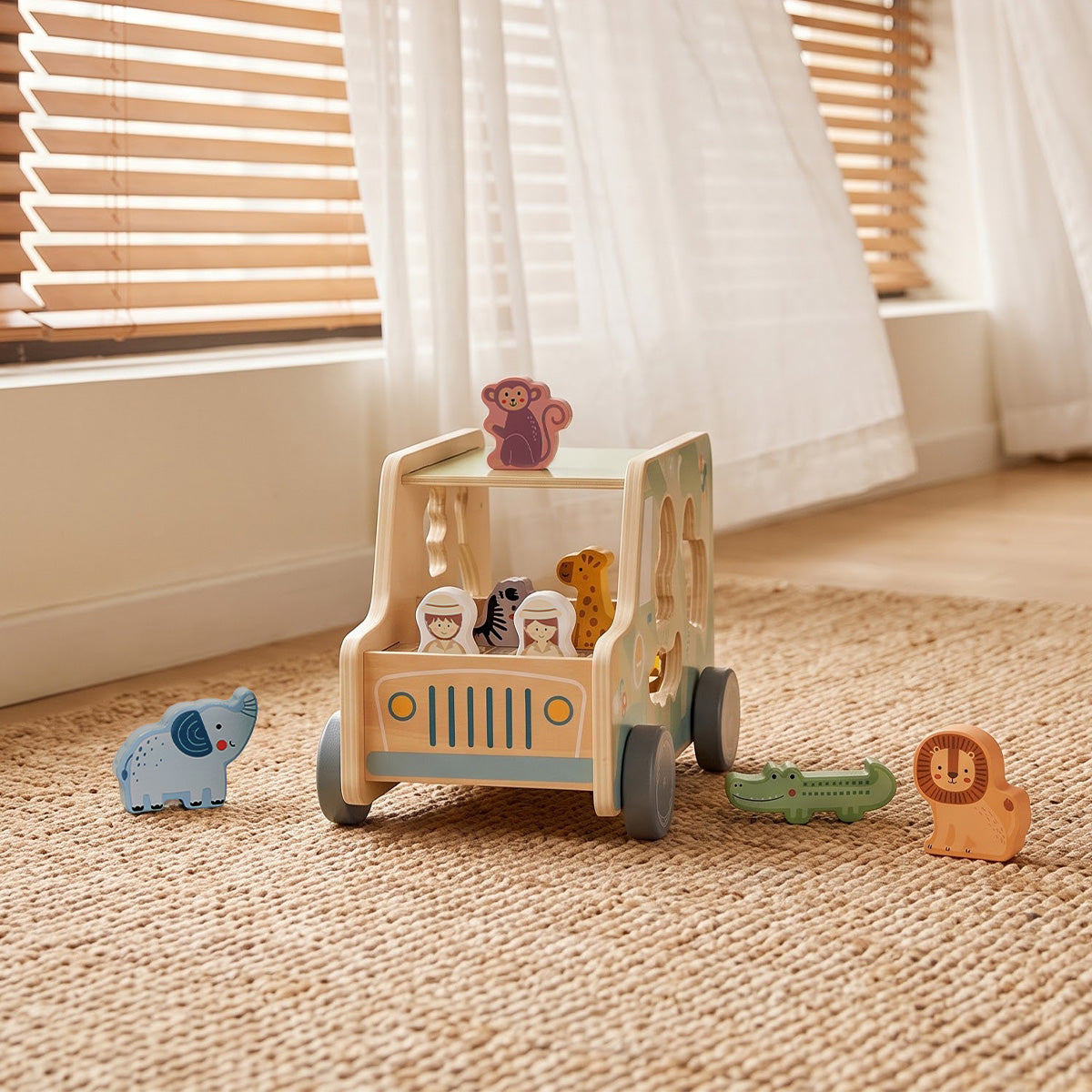 TOOKY TOY Animal Jeep---TK960