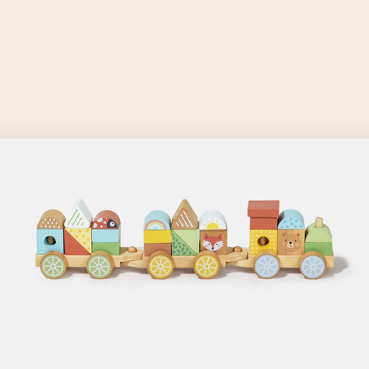 TOOKY TOY Stacking Train---TKB383N