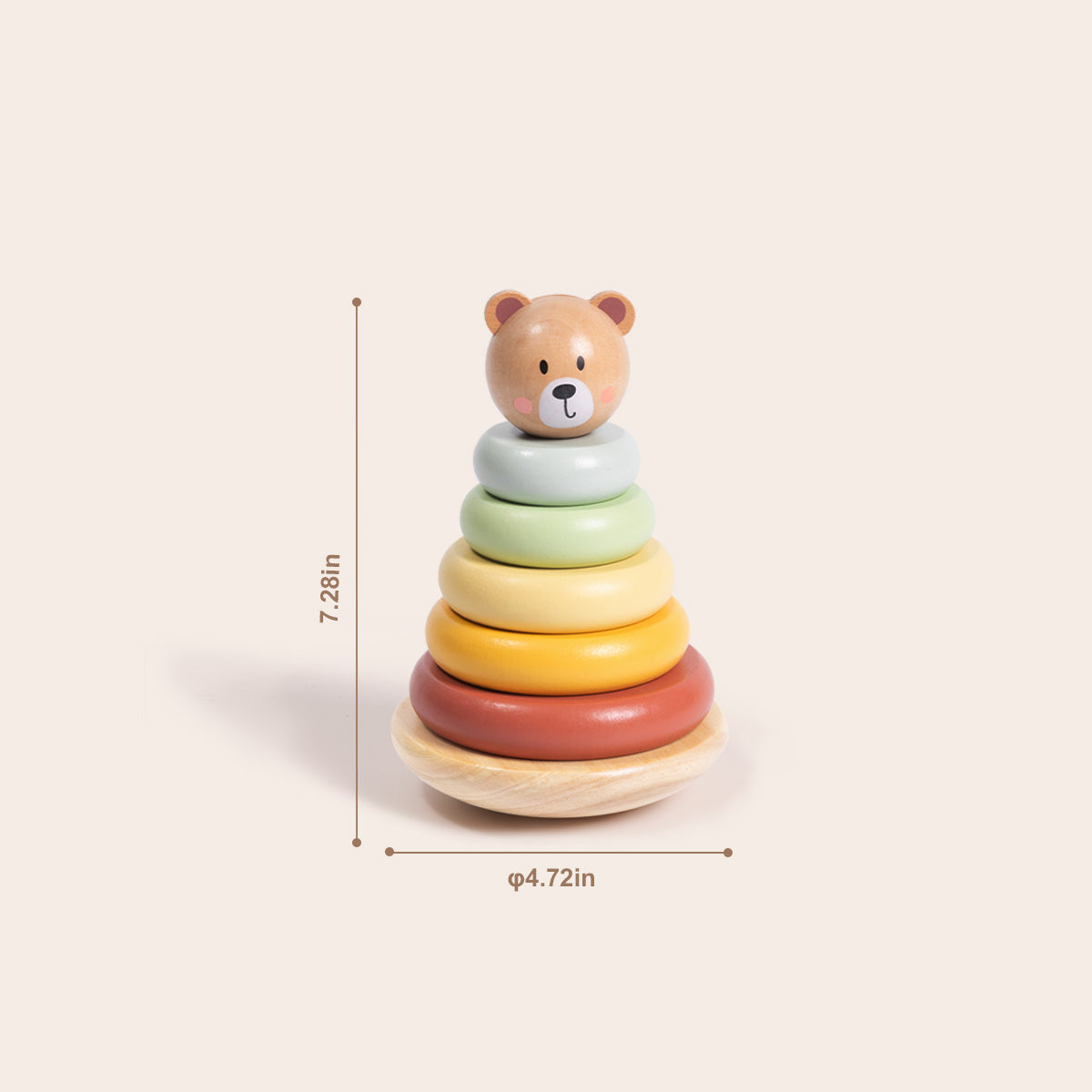 TOOKYTOY Bear Tower---TKF004N