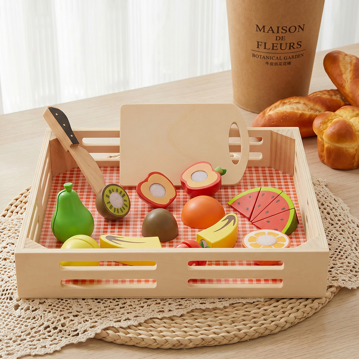 TOOKY TOY Cutting Fruits---TKI014
